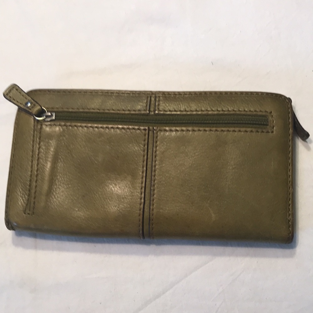 Fossil Vintage Leather Wallet Organizer - Picture 2 of 7